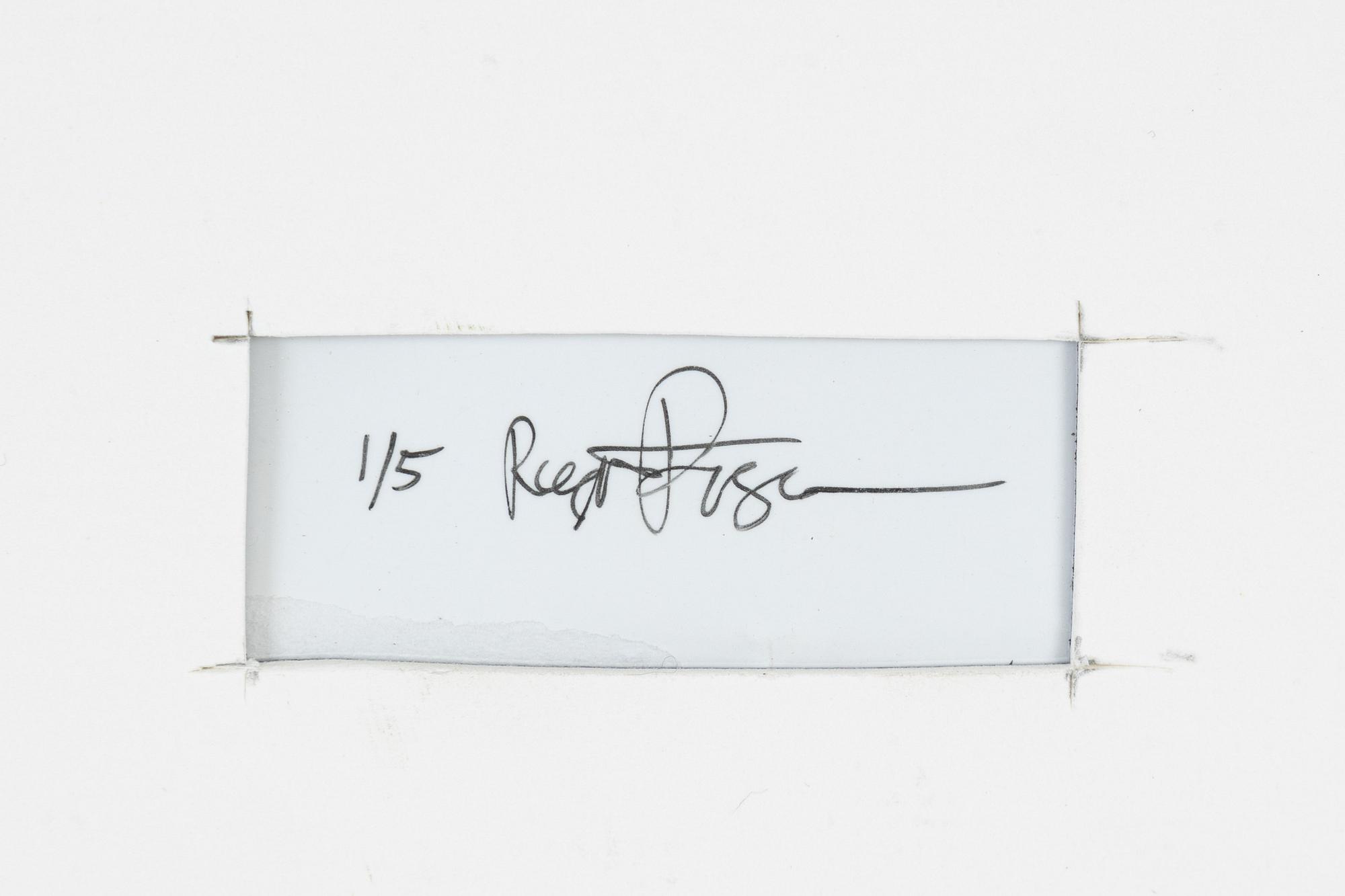 Ragnar Persson, lithograph. SIgned and numbered 1/5 on verso.