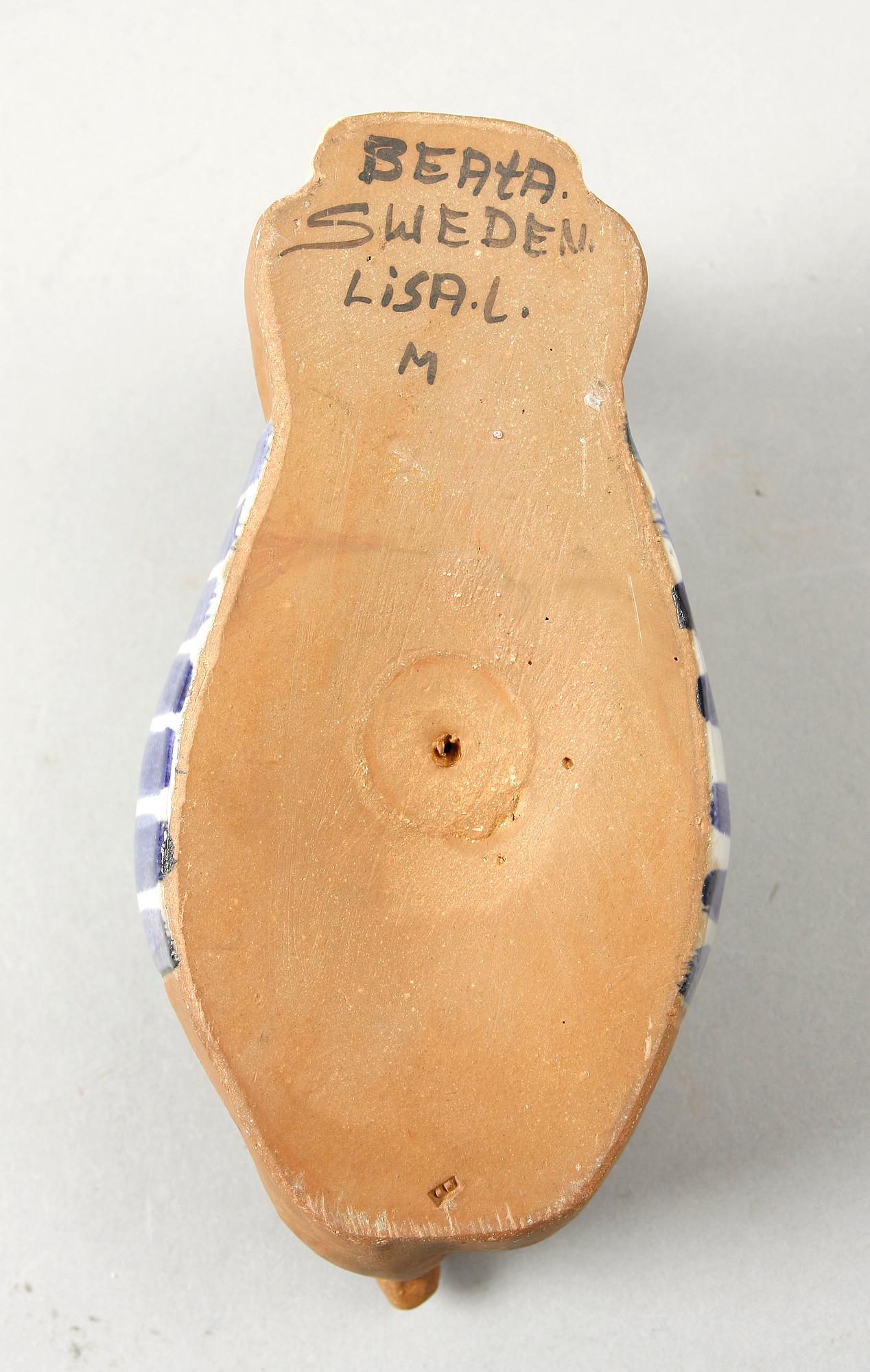 FIGURIN, stengods, Lisa Larson, Gustavsberg.