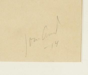 John Jon-And, Sittande kvinna.