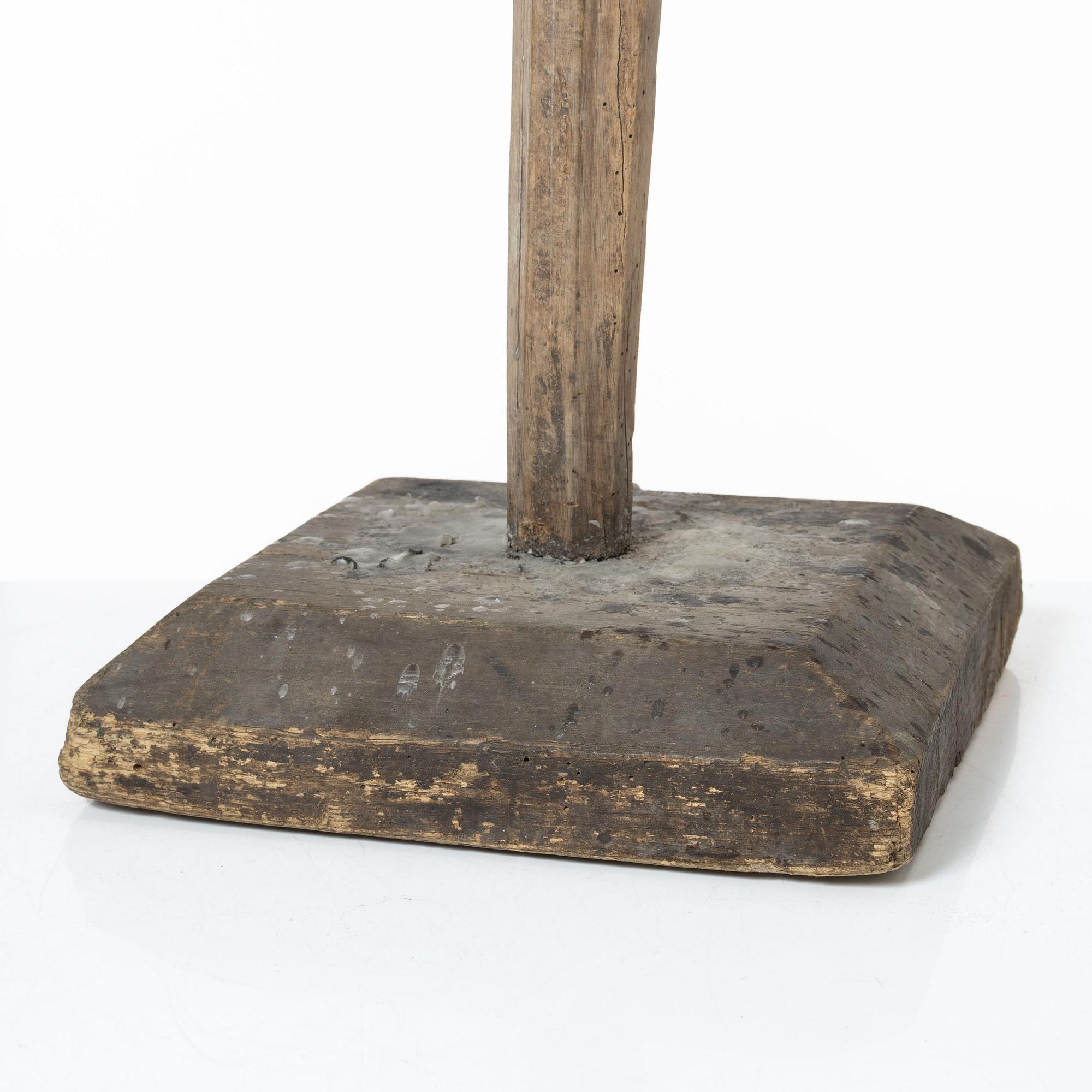 A candle stick, 19th/20th Century.