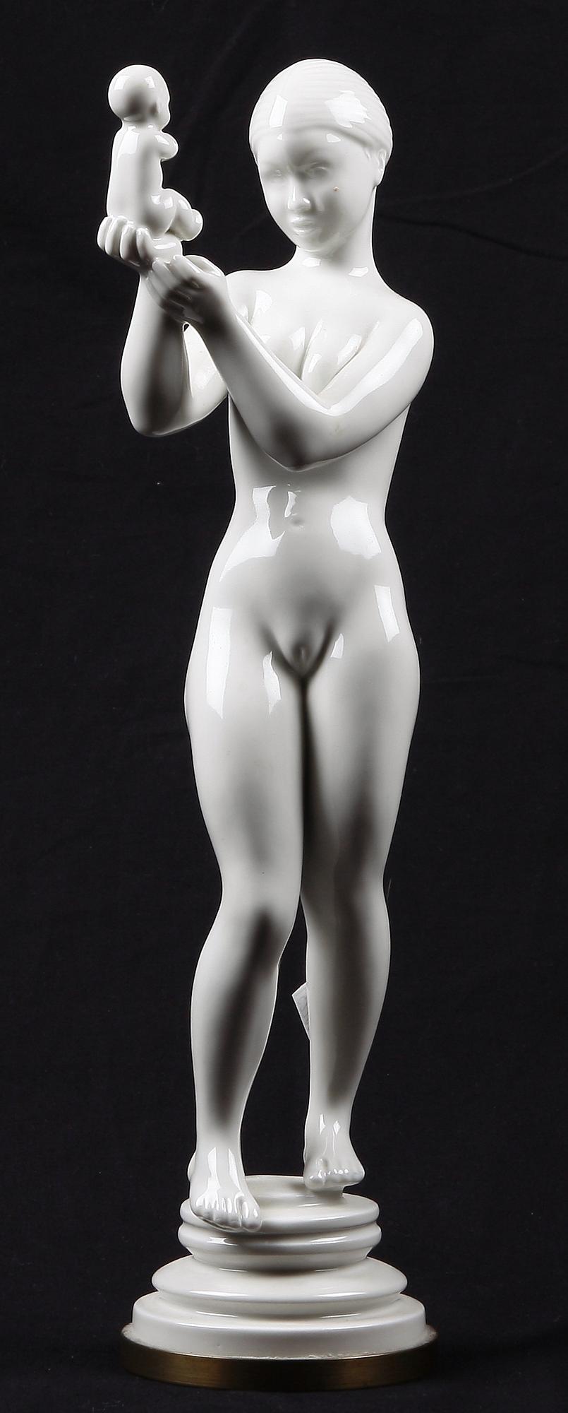 FIGURIN, porslin, Kai Nielsen, Bing & Gröndahl.