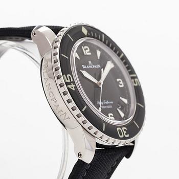 Blancpain, Fifty Fathoms, wristwatch, 45 mm.