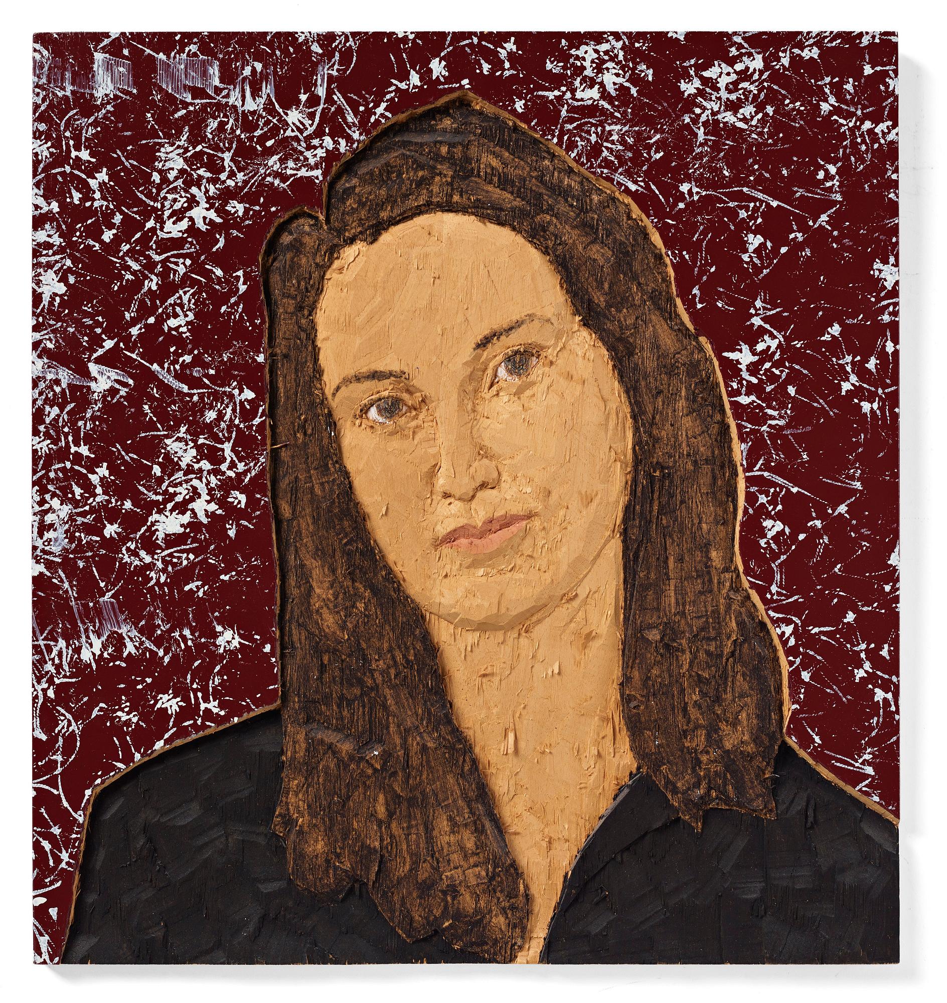 Stephan Balkenhol, "Relief (woman)".