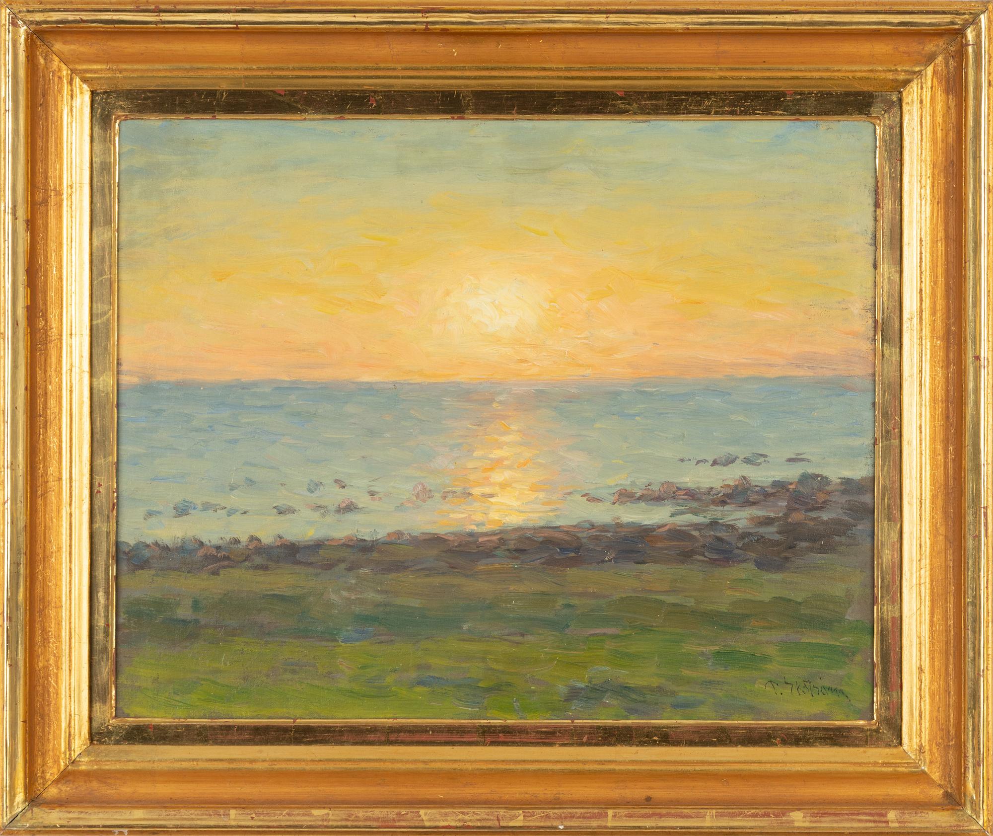 Per Ekström, oil on canvas, signed.