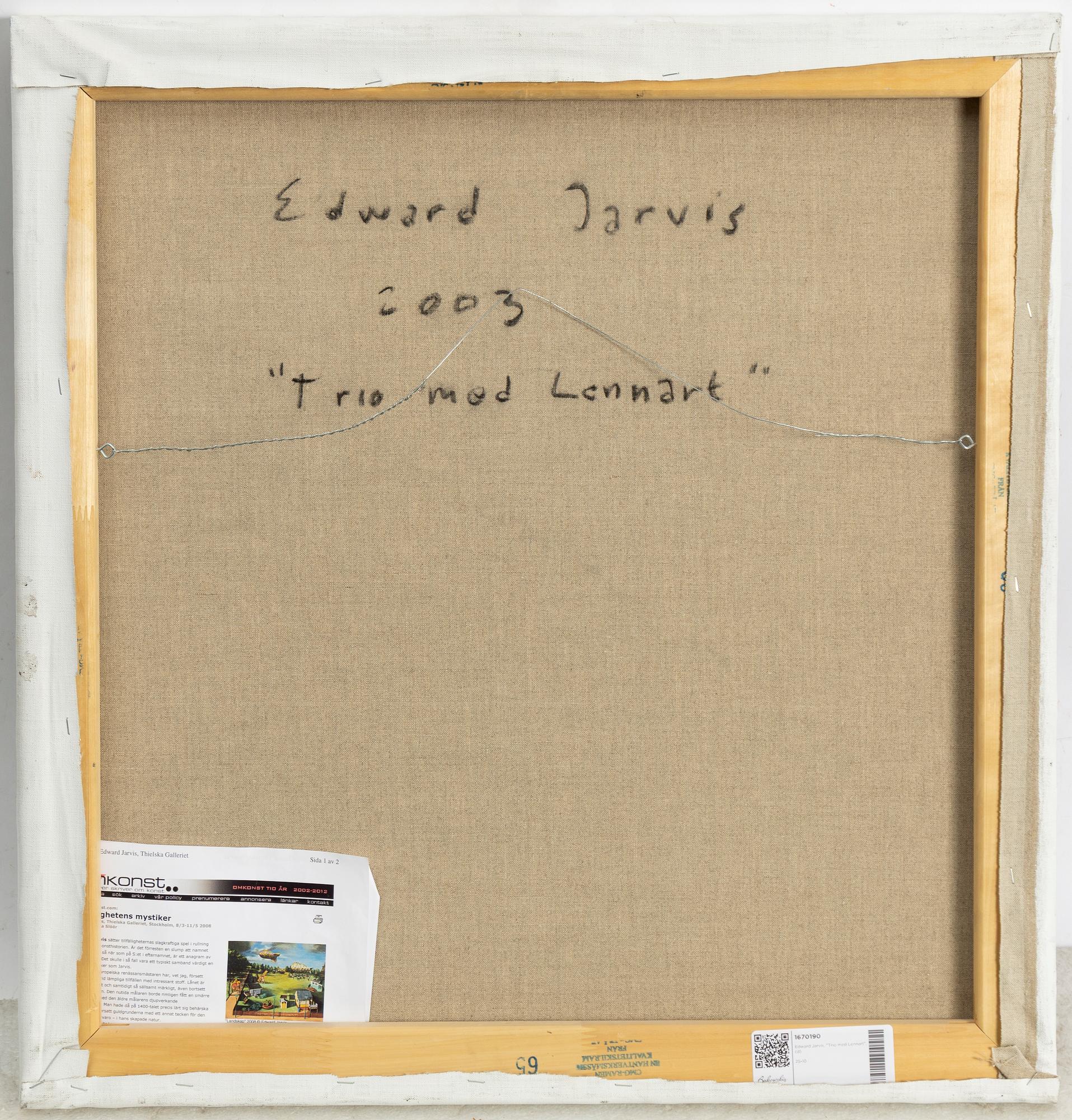 Edward Jarvis, "Trio med Lennart".