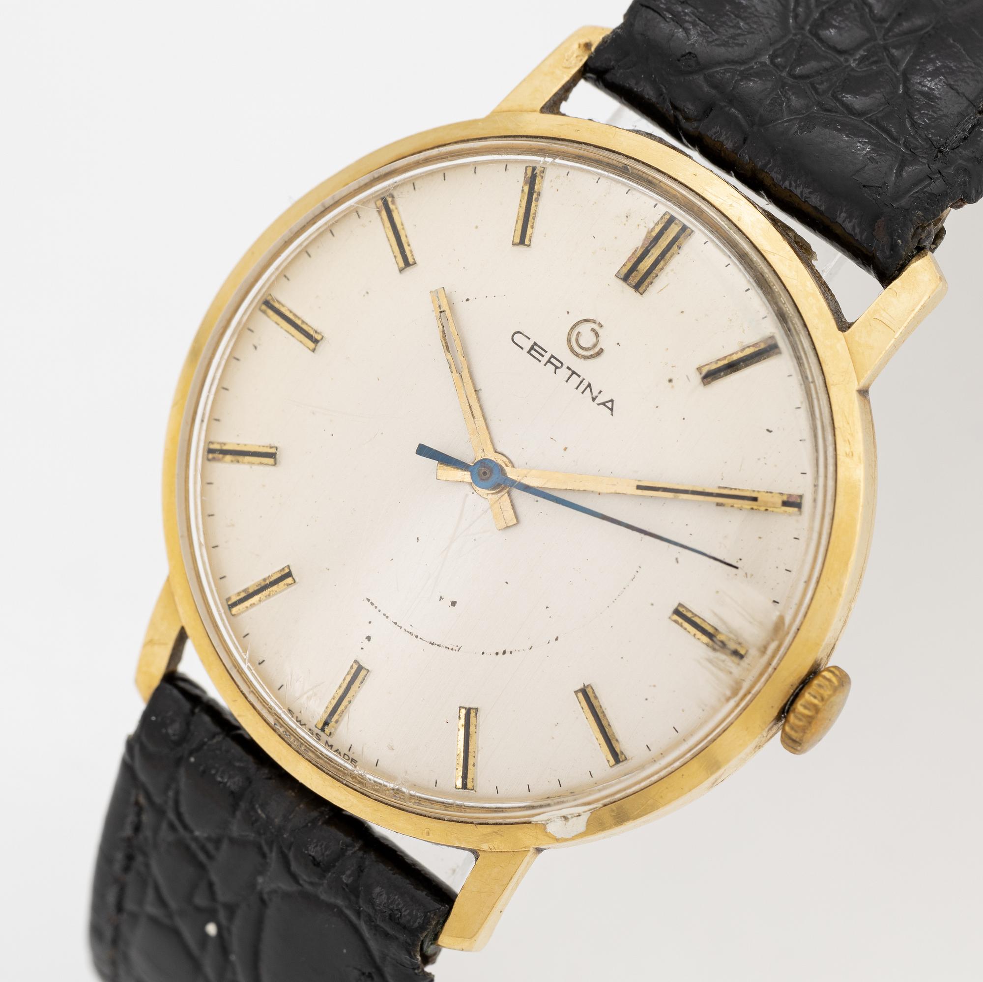 Certina, wristwatch, 33,5 mm.