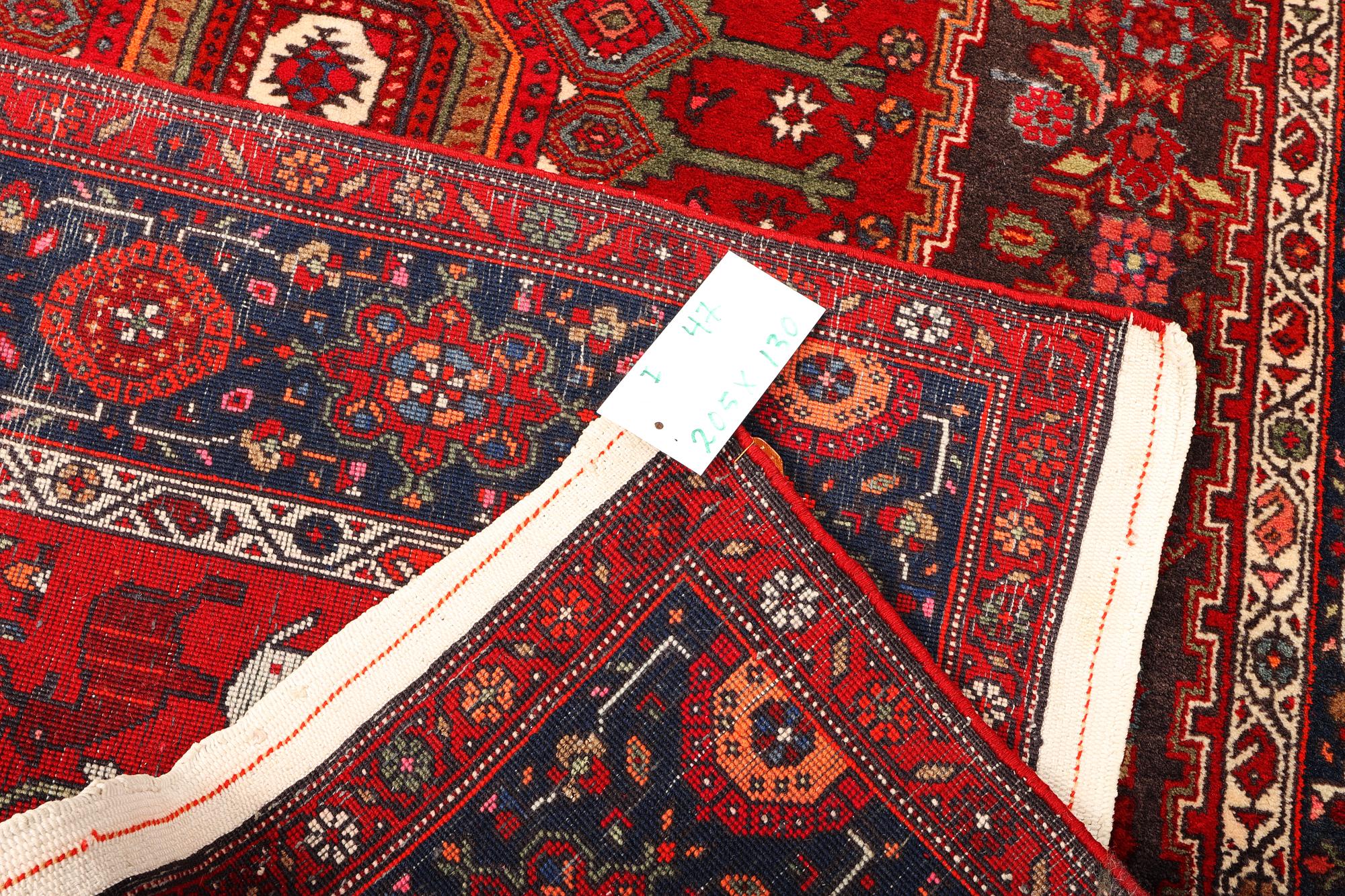 A Bidjar carpet, Old, c. 205 x 130 cm.