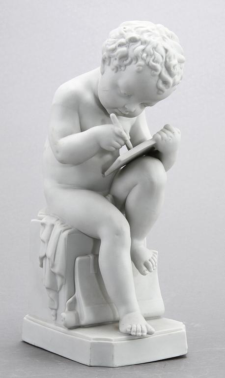 SKULPTUR, parian, Katzhütte, Tyskland, 1900-tal.