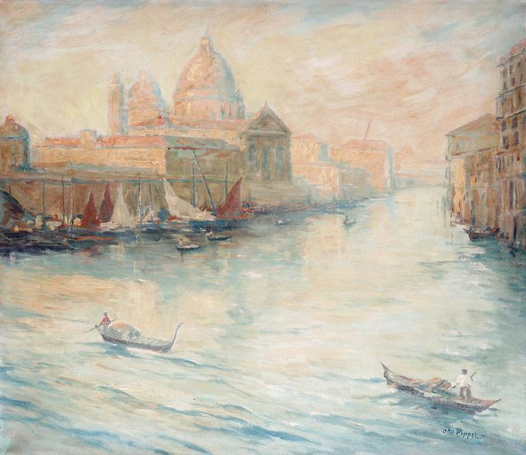 Otto Pippel, Canal Grande in Venice.