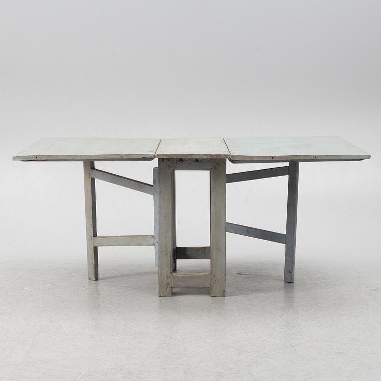 Gate leg, table, 19th century.