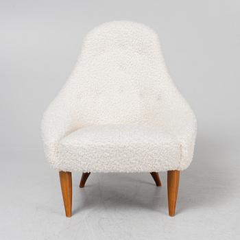 Kerstin Hörlin-Holmquist, fåtölj, "Lilla Eva", ur Nordiska Kompaniets "Triva"-serie.