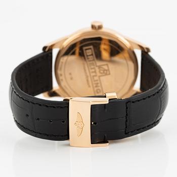Breitling, Transocean, wristwatch, 43 mm.
