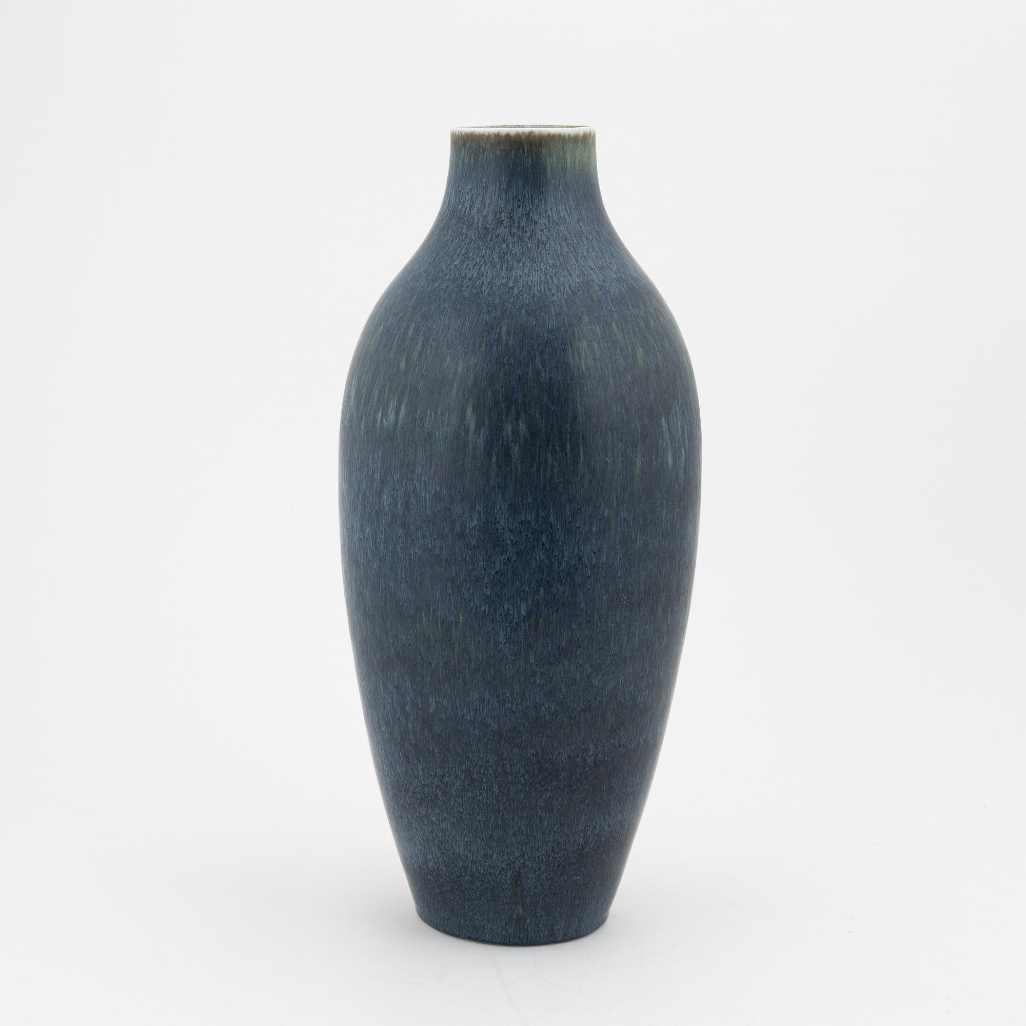 Carl-Harry Stålhane, a stoneware floor vase, Rörstrand, Sweden 1950-60s.
