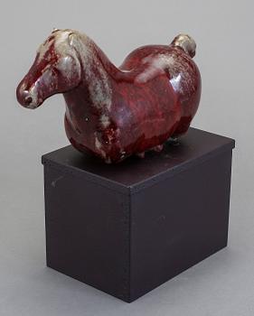 ULLA KRAITZ, skulptur, stengods, signerad undertill.