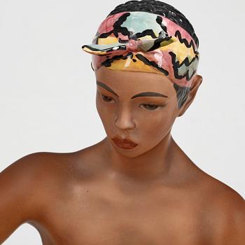 FIGURIN, Porslin, Le Bertolli, Torino, Ban Tang, Italien, 1900-talets andra hälft.