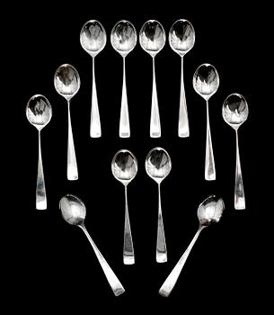 MOCKASKEDAR, 12 st, silver, MGAB, 1967. Vikt ca 93 g.