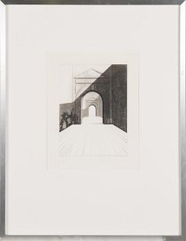 PENTTI LUMIKANGAS, aquatint and dry point, signed and dated 1978, numbered 17/70.