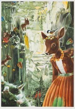 Ernst Billgren, "Äggvakt" – Ur portföljen "Vid vägens slut".