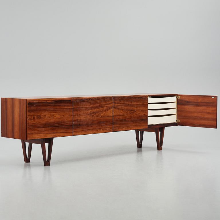 Ib Kofod-Larsen, a rosewood veneered sideboard model "501" from the "Ib 500" series, Seffle Möbelfabrik, Sweden 1960s.