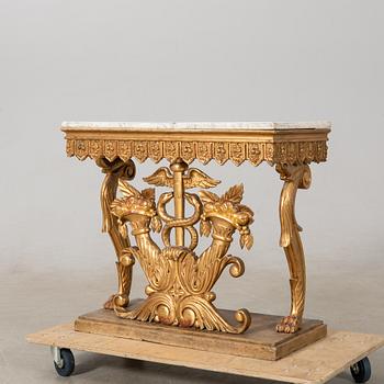 Console table Empire first half of the 19th century.