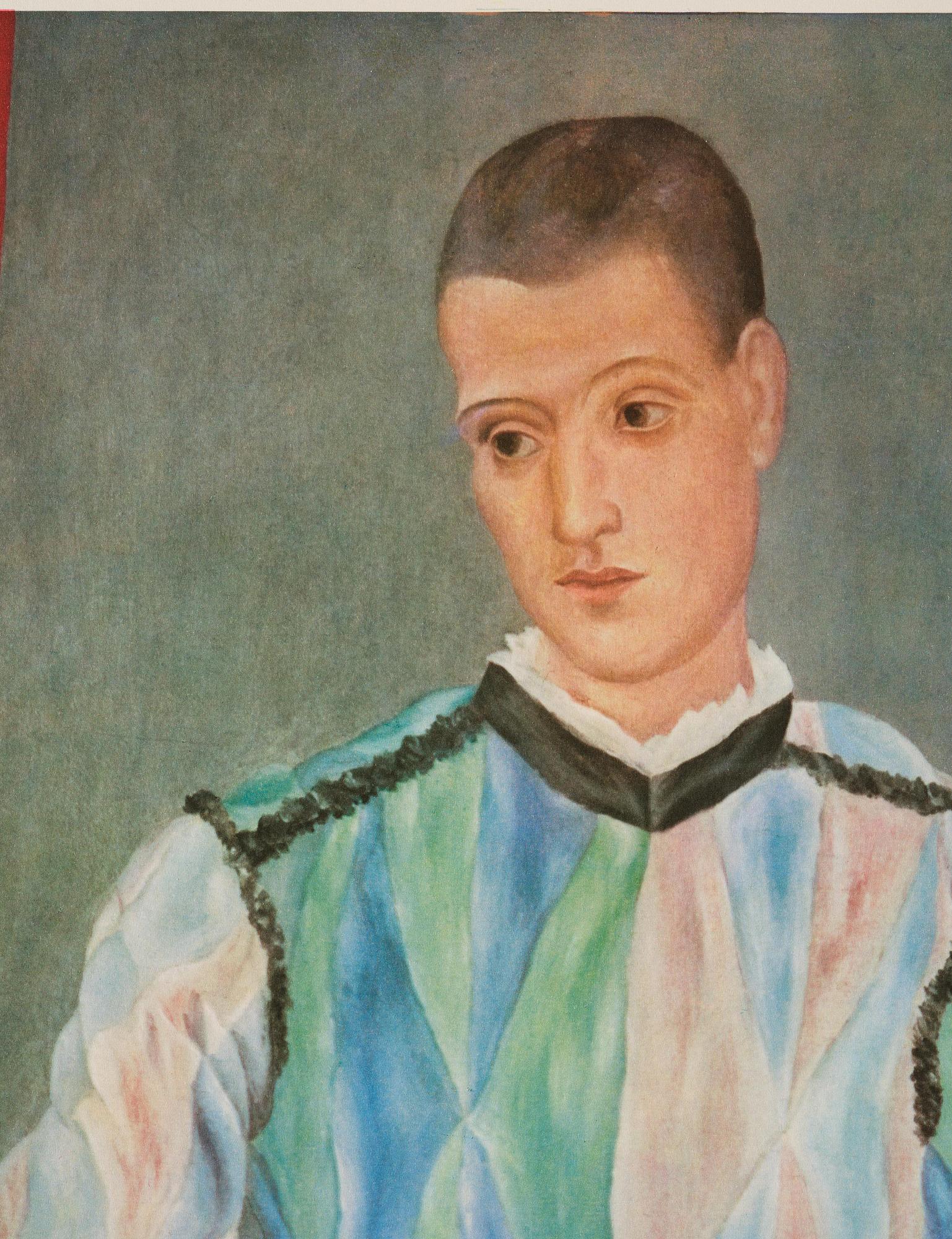 Pablo Picasso, efter, "Harlequin".