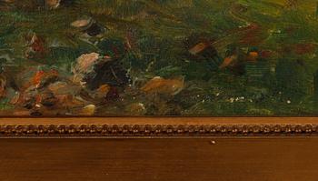 STEN LUNDMARK, olja på duk, signerad.