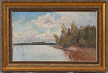 ELIAS MUUKKA, olja på duk, sign. och dat. 1914.