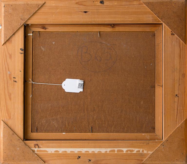 KALLE HEDBERG, olja på pannå.