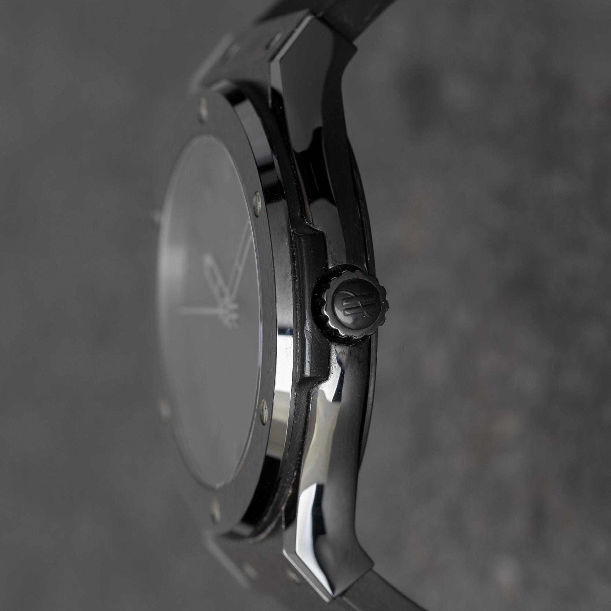 Hublot, Classic Fusion, "All Black", "Limited Edition", ca 2009.