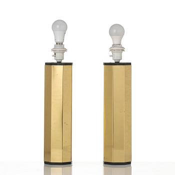 Hans-Agne Jakobsson, a pair of table lamps model B 203/36, Hans-Agne Jakobsson AB, Markaryd, 1960s-70s.