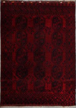 MATTA, afghan, old, 323 x 255 cm.