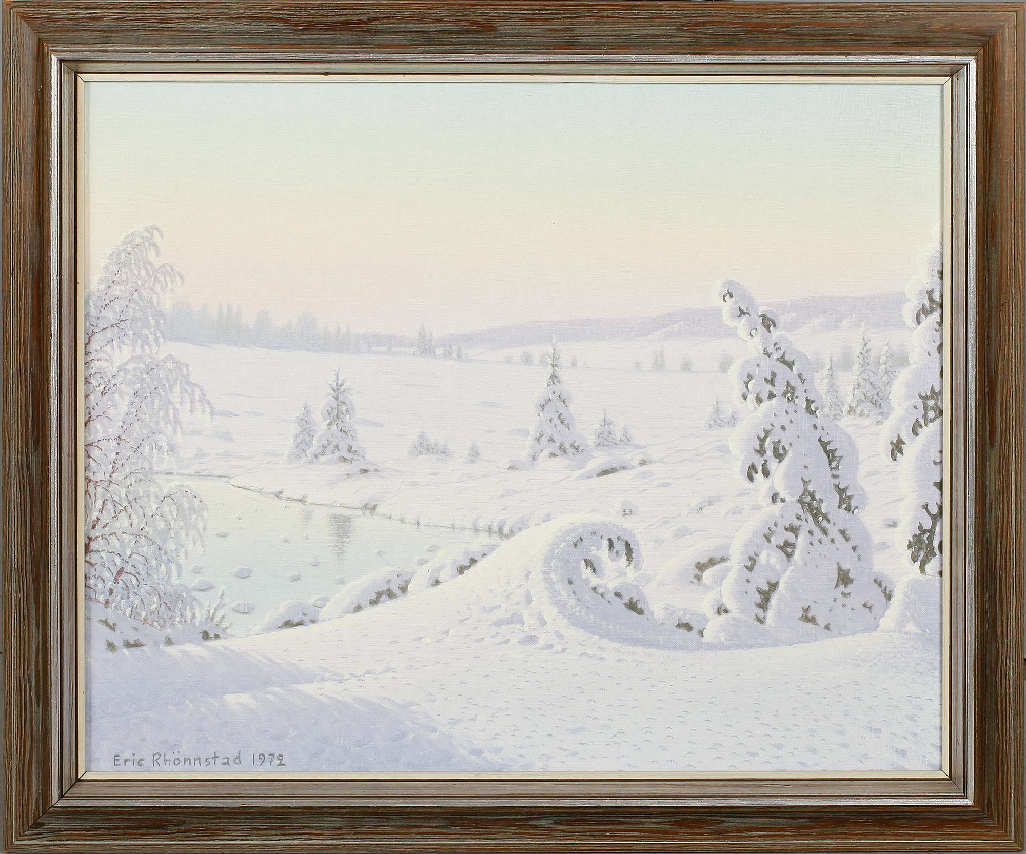 ERIC RHÖNNSTAD, olja på duk, sign och dat 1972.