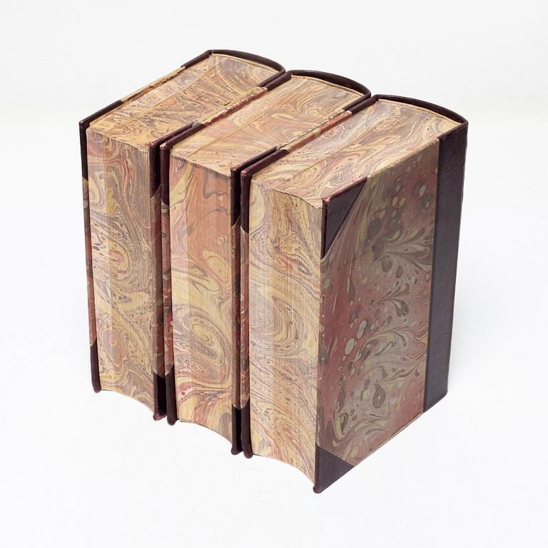 Books, 3 volumes. C.A.M. Lindman, *Bilder ur Nordens Flora*, 1922 and 1926 respectively.