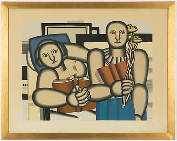 Fernand Léger, "La Lecture".