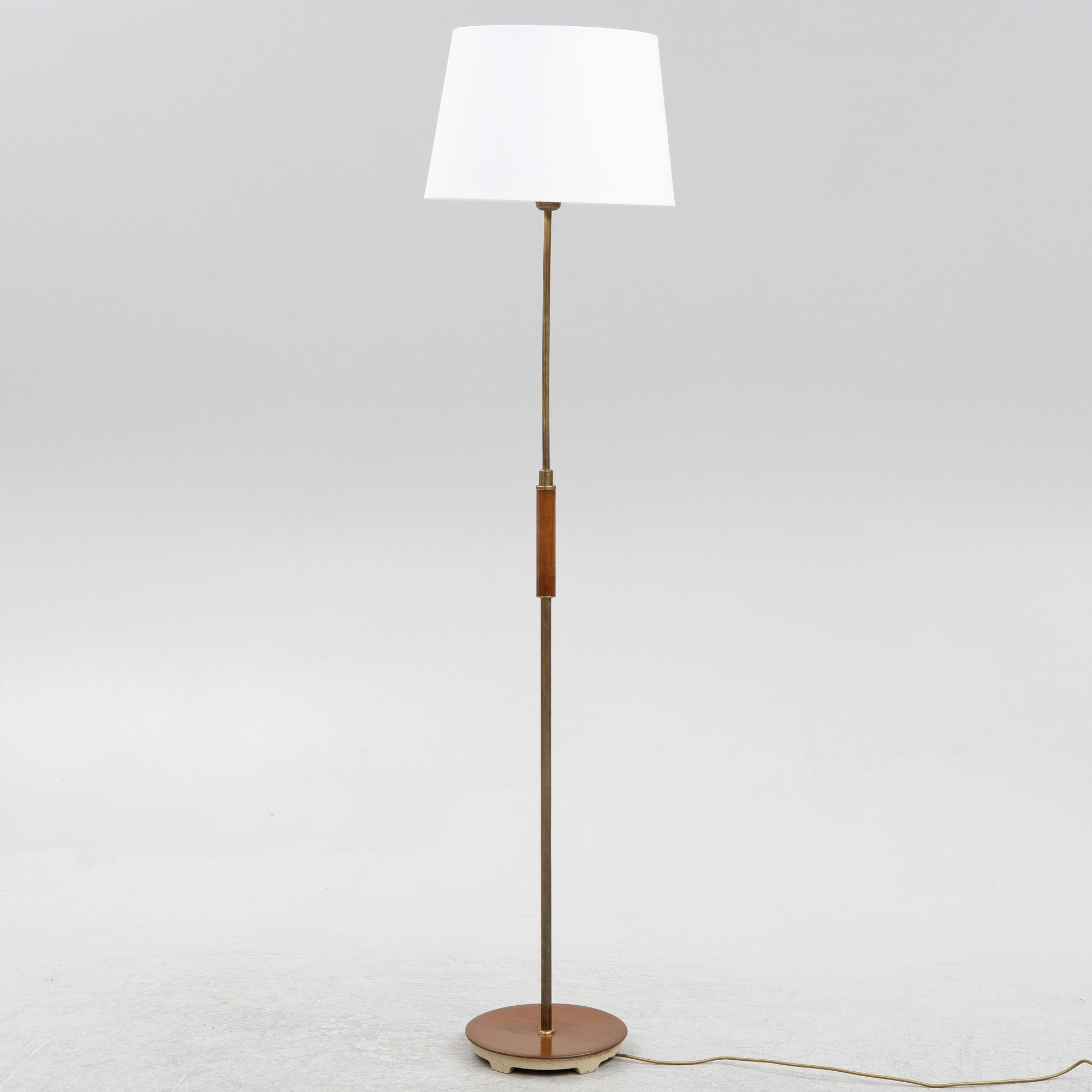 Bertil Brisborg, a model "531-101" floor lamp, The "Triva"-series, Nordiska Kompaniet, Sweden, 1940's/5.