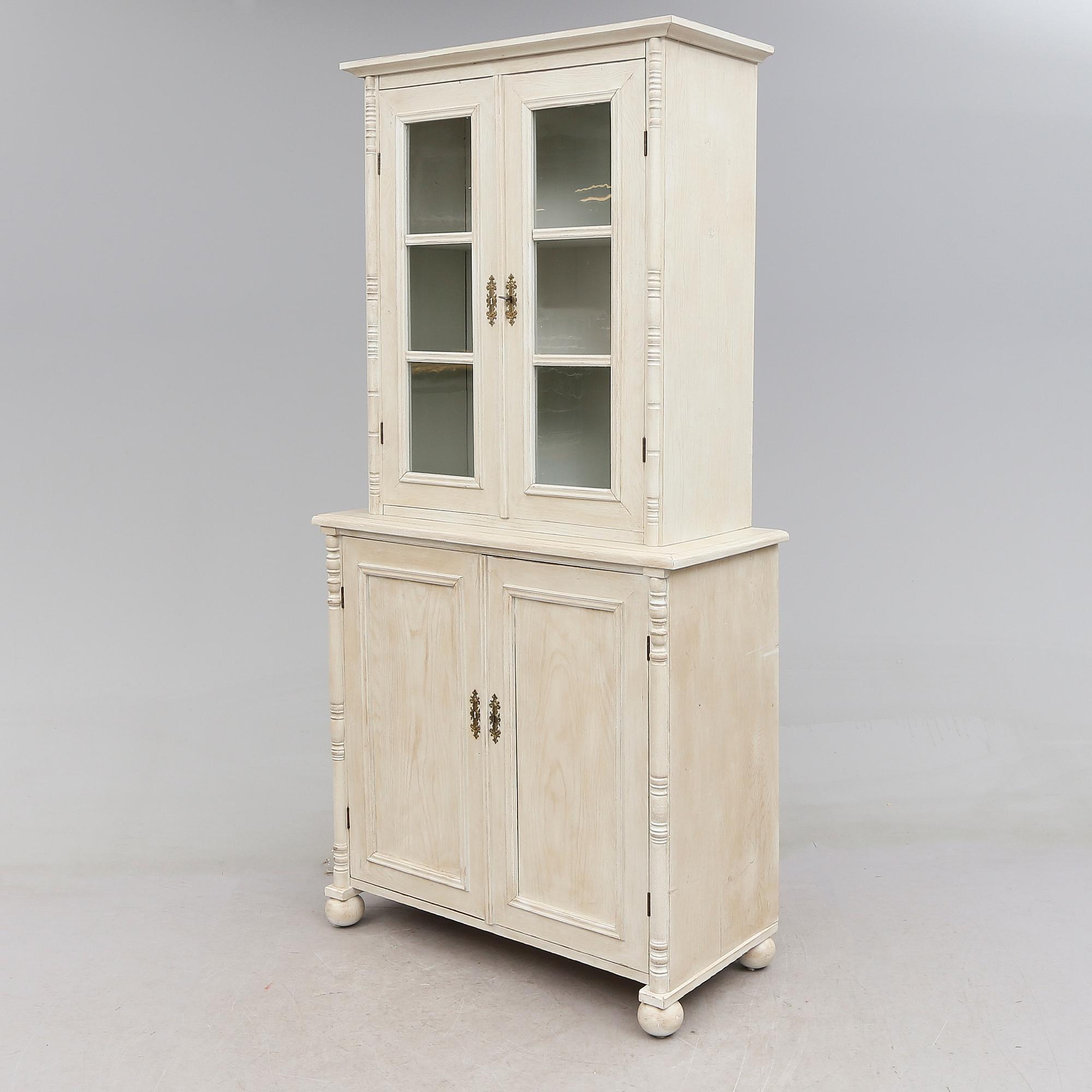 BOKSKÅP, sent 1800-tal.