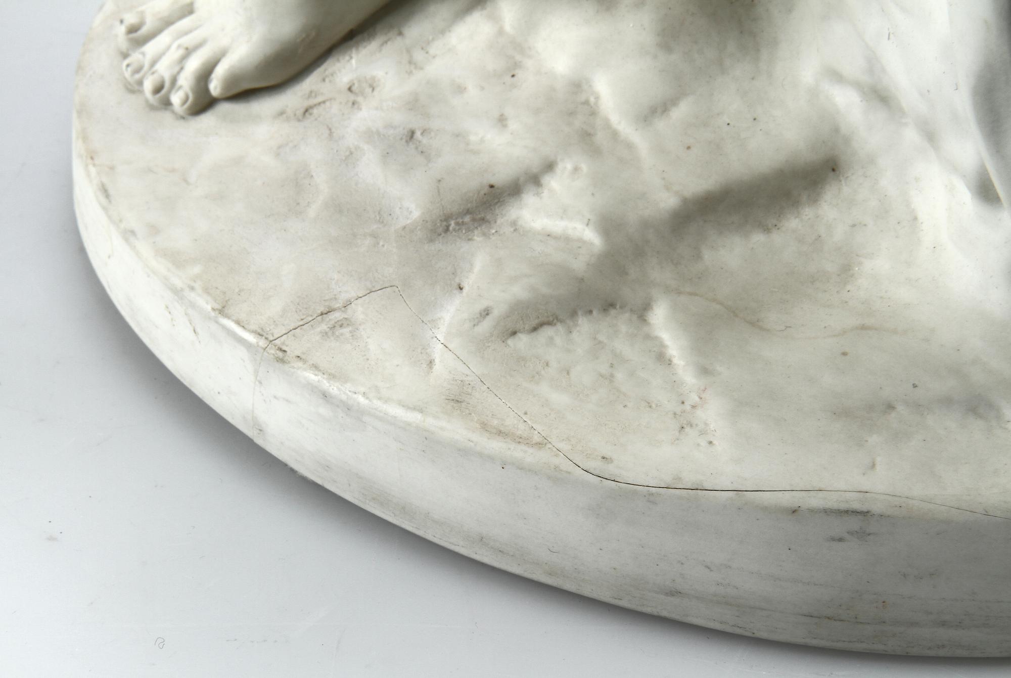 FIGURIN, parian, Gustavsberg, 1900-tal.