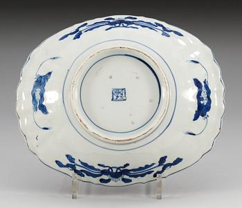 A Japanese Arita dish, Edo period, 19th Century.