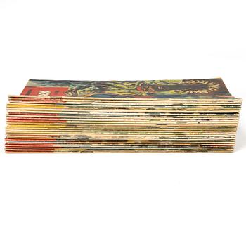 Comic books, 26 issues, "The Phantom", 1951.