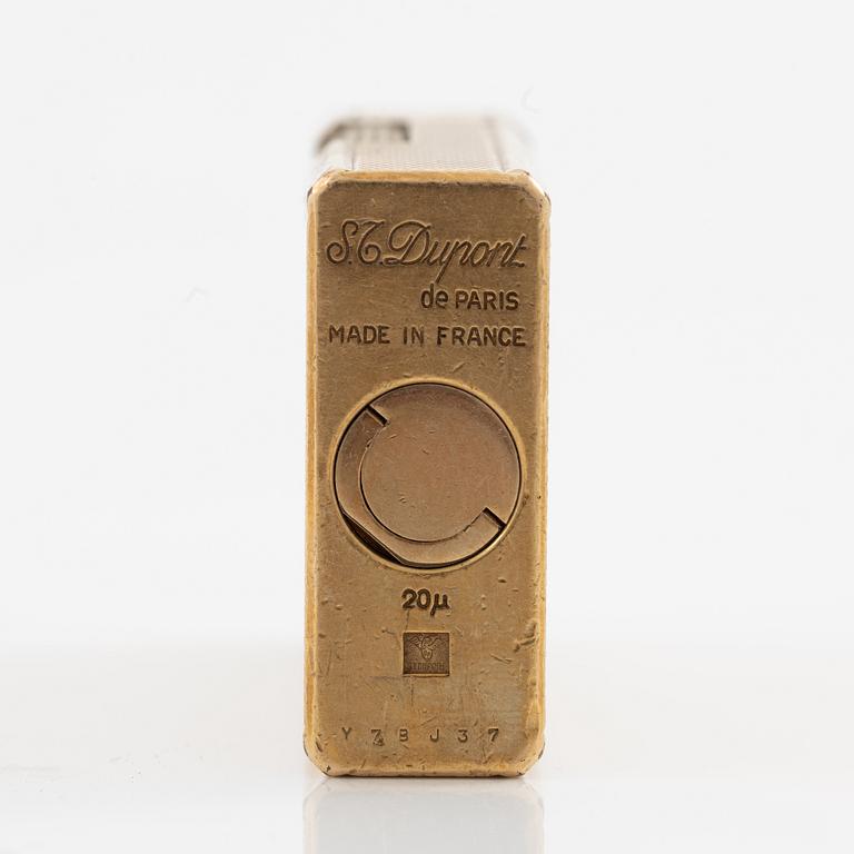 Tändare, Dupont de Paris, förgylld metall.