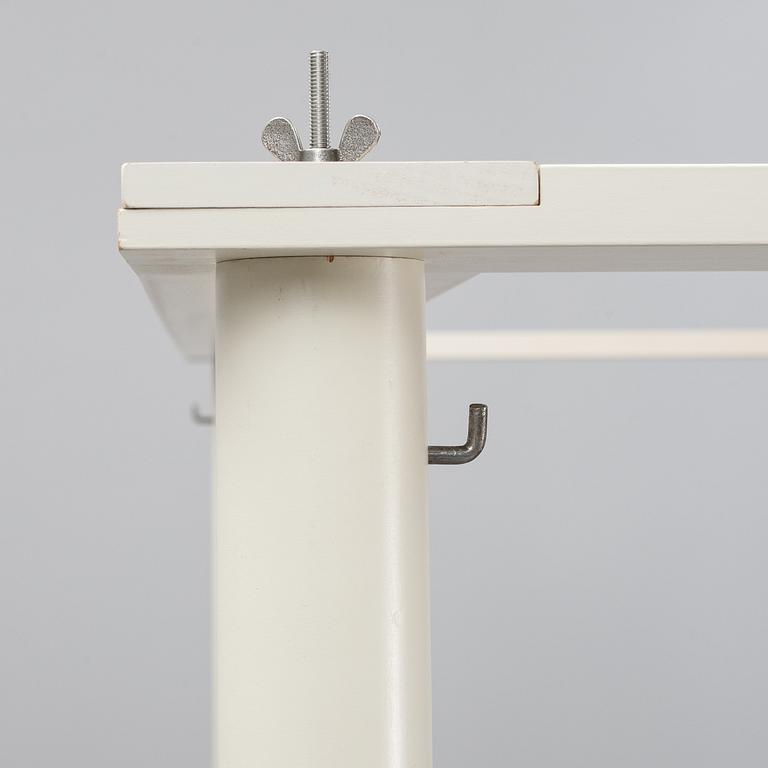 A 'Skattmansö' four poster bed, Ikea, 1990's.