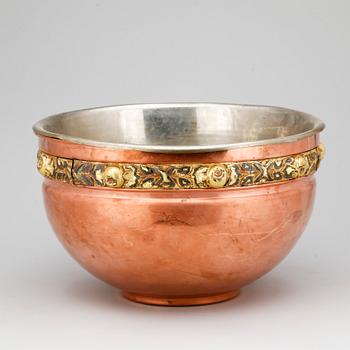 CHAMPAGNEKYLARE / YTTERFODER, koppar. 1900-talets början.