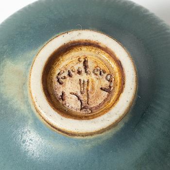 Berndt Friberg, miniature vases, eleven pieces, stoneware, Gustavsberg Studio 1960s/70s.