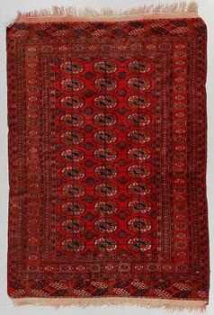 CARPET, Turkmen, Bocchara, semiantik, 185x130 cm.