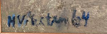 A PAINTING by HANS VIKSTEN,