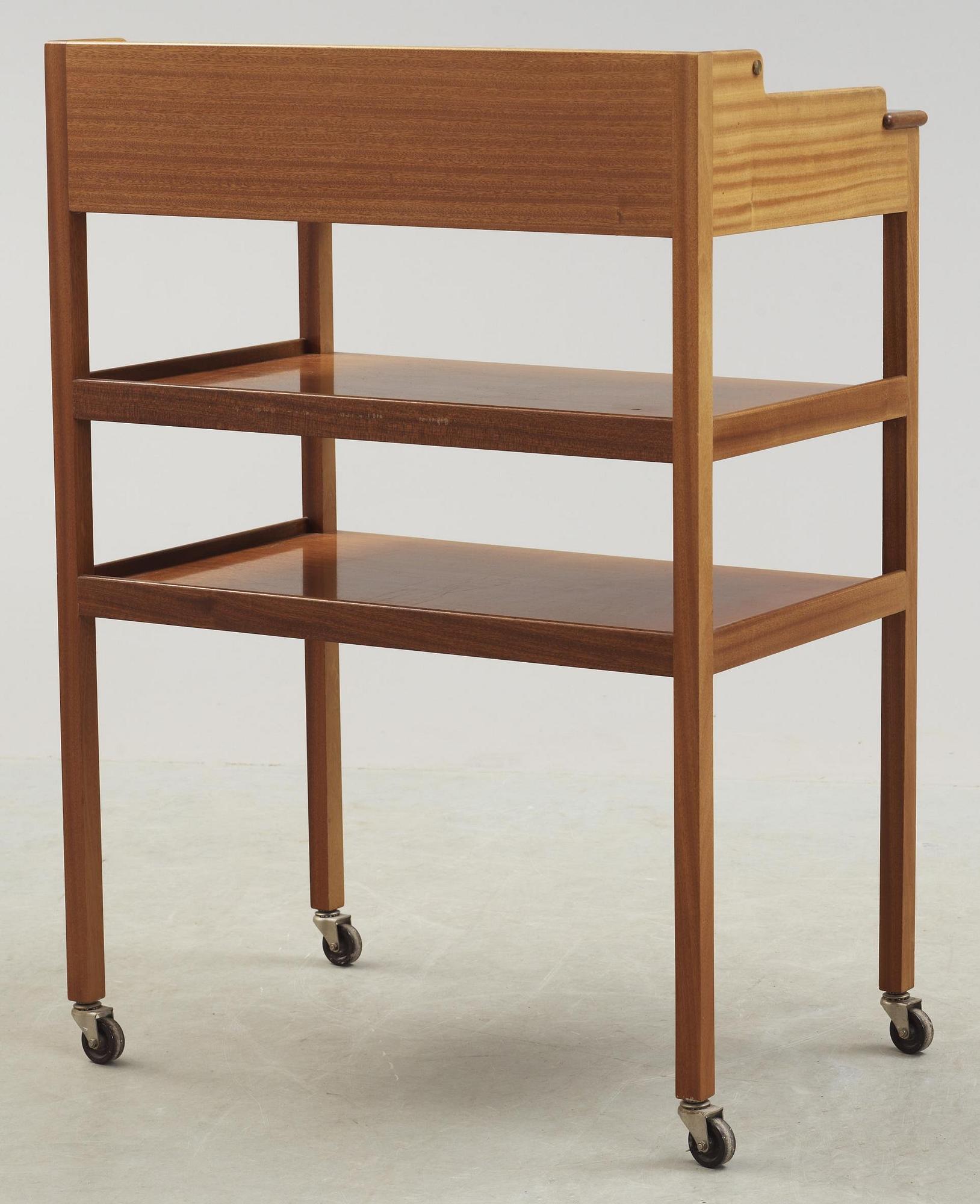 JOSEF FRANK, barbord på hjul, Firma Svenskt Tenn. Modellnummer 2227.