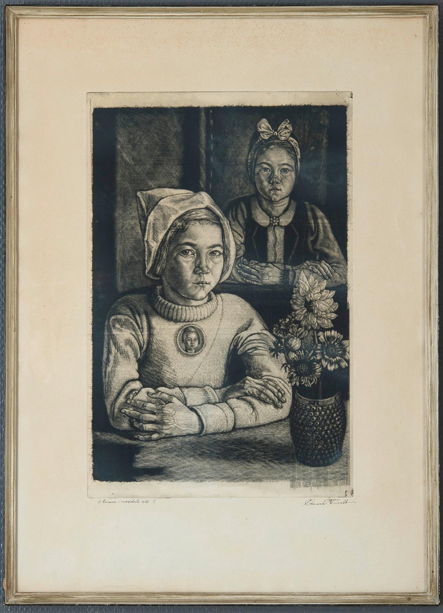 Eduard Wiiralt, "MONIKA".