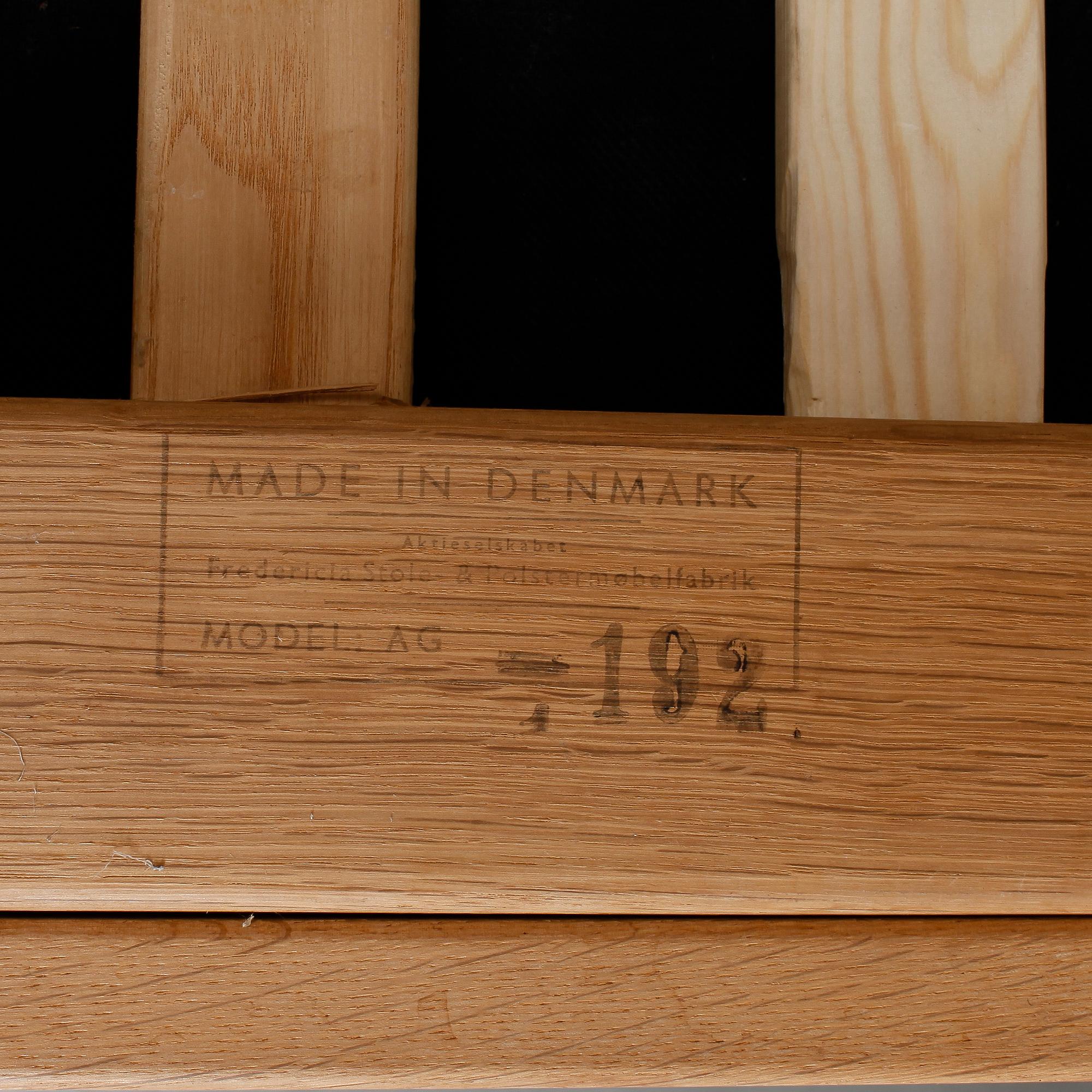 DAGBÄDD, Börge Mogensen, Fredericia Stolefabrik, Danmark, 1960-tal.