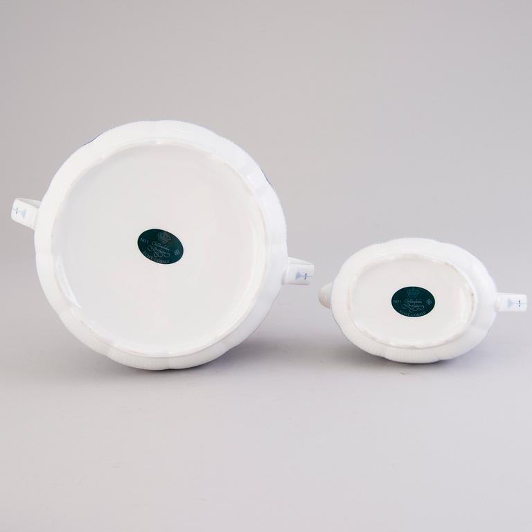 A 47-piece set of Danish 'Eternell' porcelain dinnerware from Christineholm.