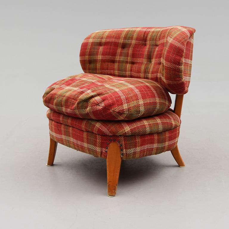 FÅTÖLJ, Otto Schultz för JIO Möbler Jönköping, 1940-/50-tal.